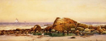 150の主題の芸術作品 Painting - 穏やかな朝 マウォメット アルフレッド・トンプソン・ブリチャー